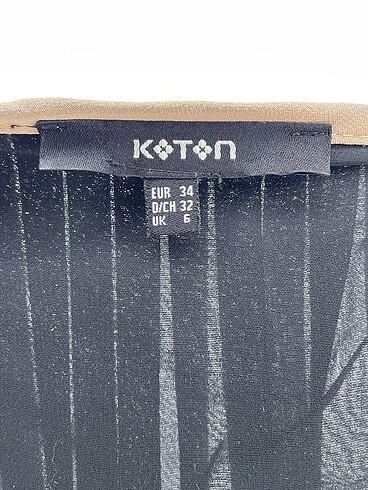 34 Beden siyah Renk Koton Kısa Elbise %70 İndirimli.