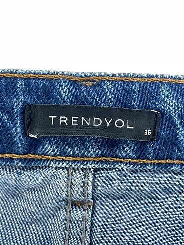36 Beden mavi Renk Trendyol & Milla Jean / Kot %70 İndirimli.