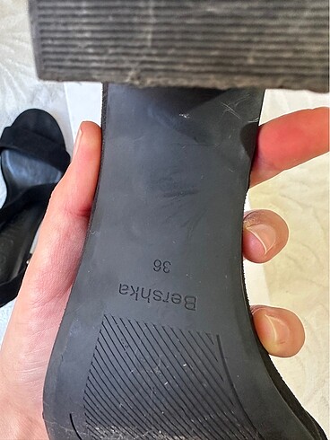 Bershka Siyah Topuklu Ayakkabı - Görsel 7