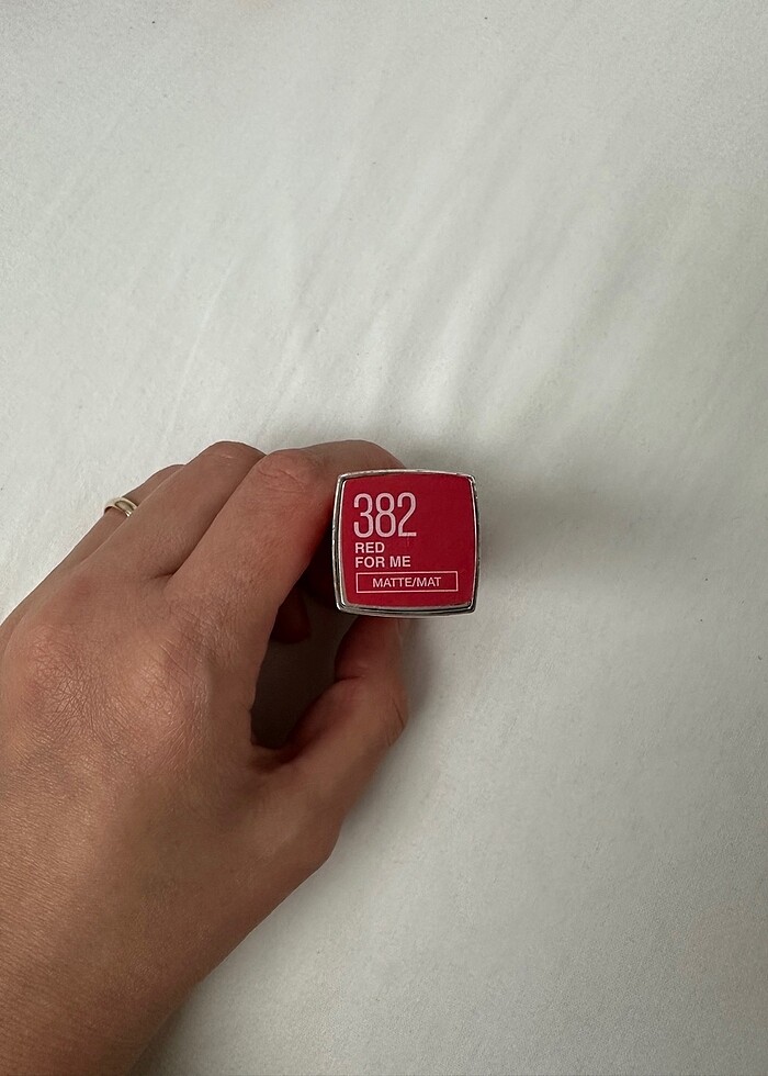 Maybelline Kırmızı Ruj - Görsel 2