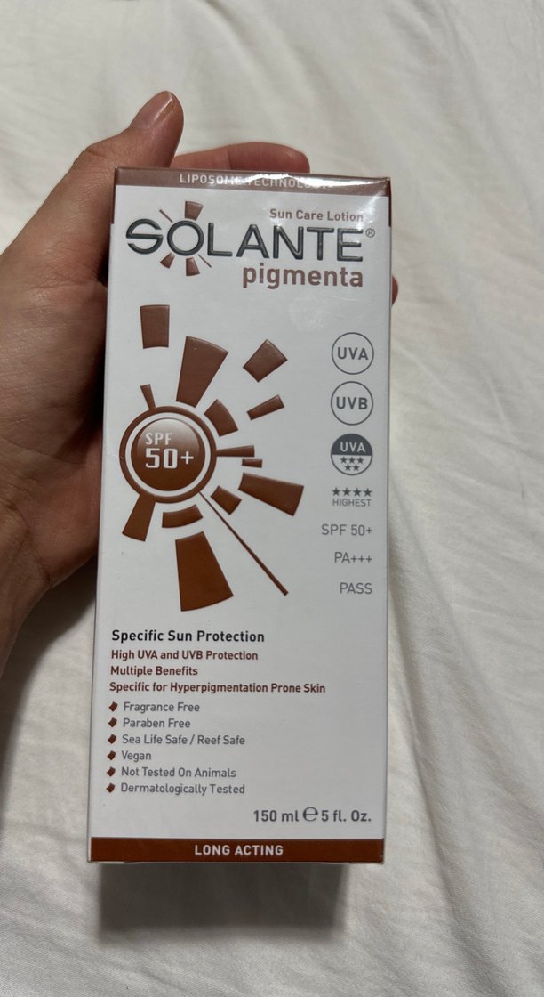 Solante Pigmenta SPF 50+ Güneş Koruyucu Losyon - Görsel 3