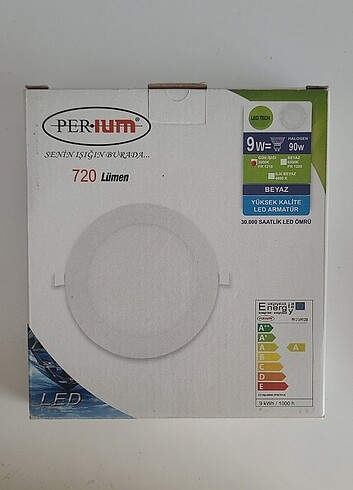 Led panel light 9 w