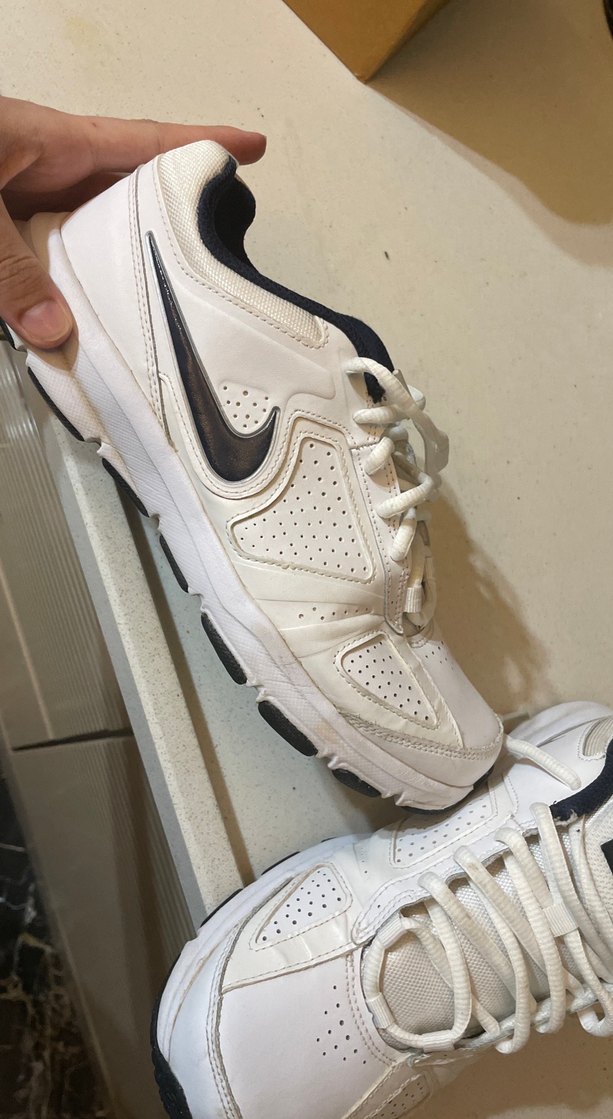 Beyaz Nike T-Lite XI Erkek Ayakkabı Bağcıkları - Görsel 2