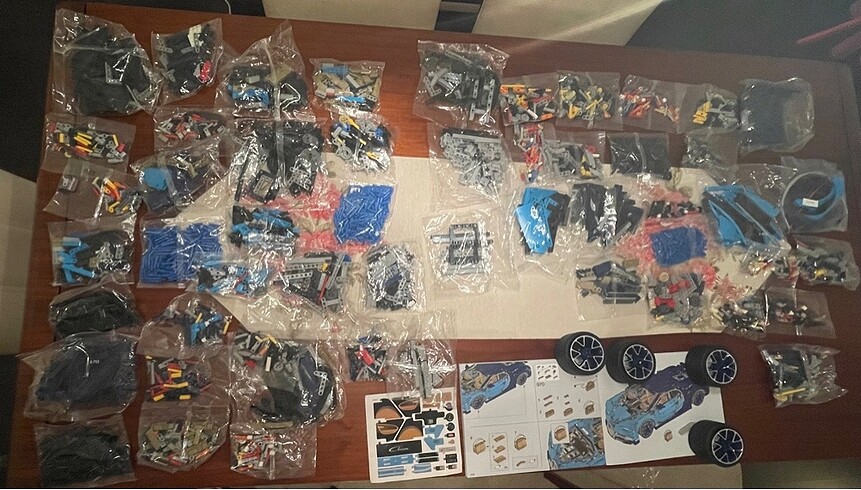 Beden Renk Lego Bugatti