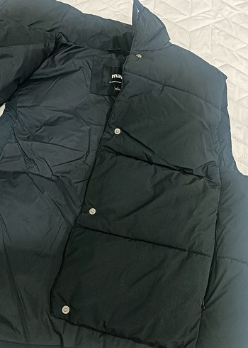 Düğmeli Siyah Kadın Yelek - Görsel 7