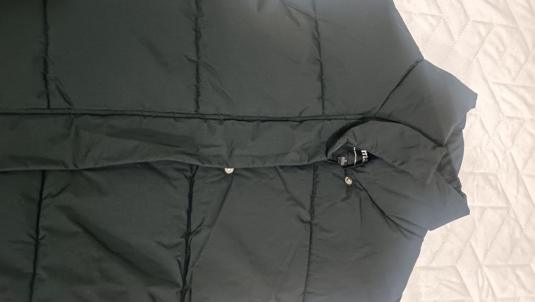 Düğmeli Siyah Kadın Yelek - Görsel 5