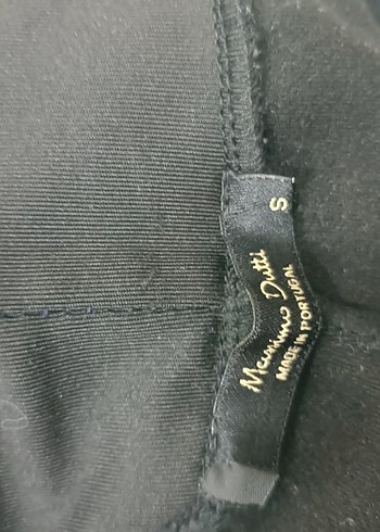 Siyah Kadın Dar Kesim Fermuarlı Kumaş Pantolon - Görsel 3