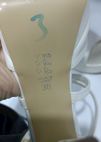 Beyaz gelin ayakkabısı - Görsel 5