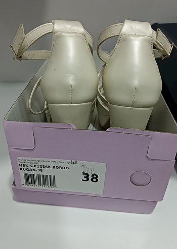 Beyaz gelin ayakkabısı - Görsel 3