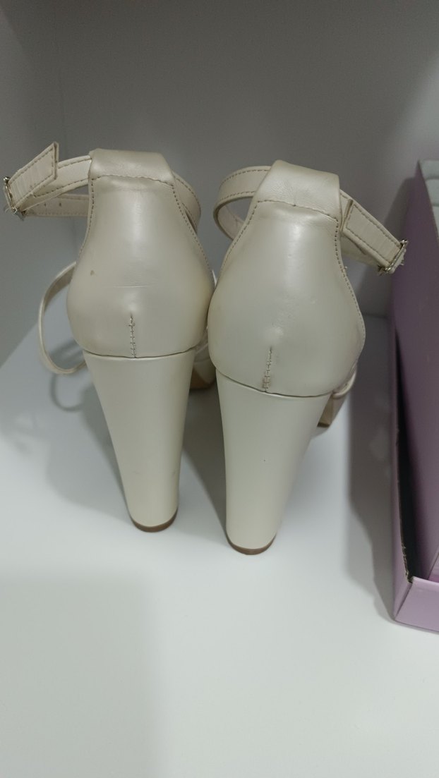 Beyaz gelin ayakkabısı - Görsel 2