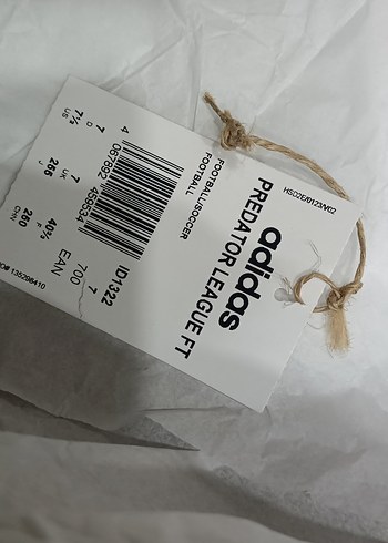 Siyah Erkek Futbol Ayakkabısı - Predator not ürün 40,5 numara - Görsel 6