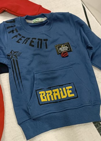 3lu erkek çocuk sweatshirt - Görsel 5
