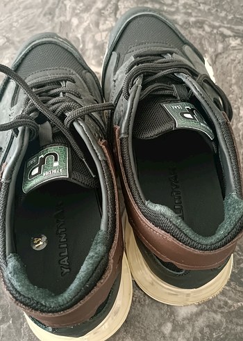 siyah 
Erkek Bağcıklı Spor Ayakkabı - Görsel 5