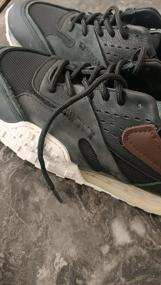 siyah 
Erkek Bağcıklı Spor Ayakkabı - Görsel 4