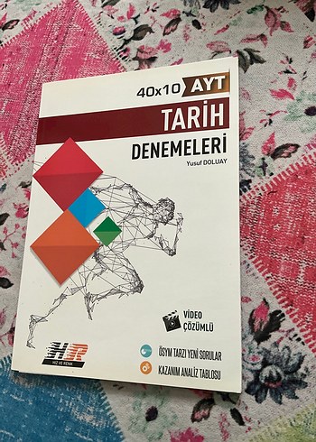 40x10 AYT Tarih Denemeleri Kitabı