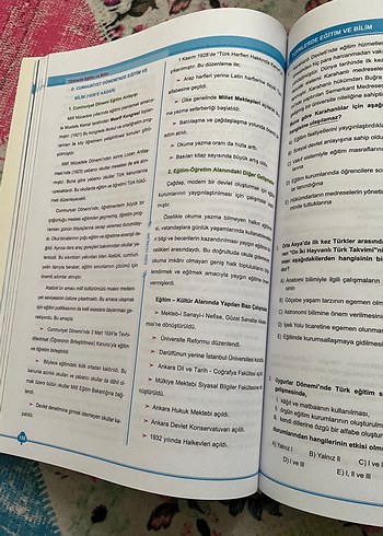  Beden Renk 11. Sınıf Türk Kültür ve Medeniyet Tarihi Soru Bankası
