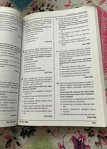  50 Yılın Tarih Soru ve Çözümleri Kitabı