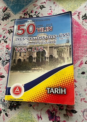 50 Yılın Tarih Soru ve Çözümleri Kitabı