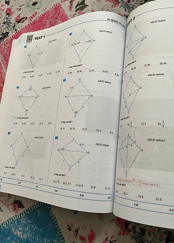  Beden Renk 40 Seans TYT Geometri Soru Bankası