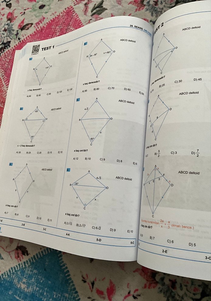 40 Seans TYT Geometri Soru Bankası - Görsel 4