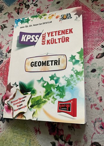 KPSS Genel Yetenek Kültür Geometri Kitabı
