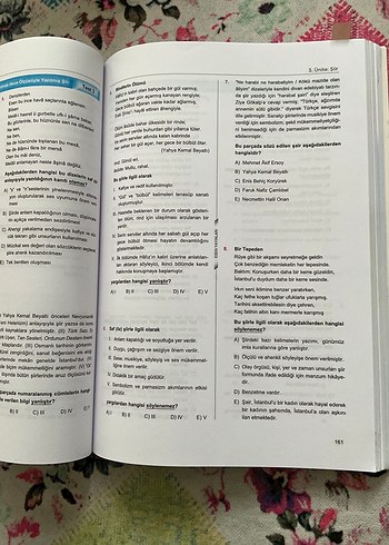  Beden 11. Sınıf Türk Dili ve Edebiyatı Soru Bankası