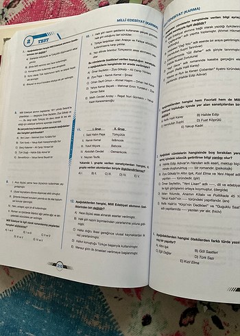 Limit Yayınları AYT Edebiyat Soru Bankası - Görsel 3