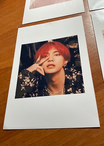 BTS V TAEHYUNG Fotoğraf Kartları HD baskı - Görsel 2