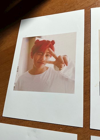 BTS V TAEHYUNG Fotoğraf Kartları HD baskı - Görsel 5