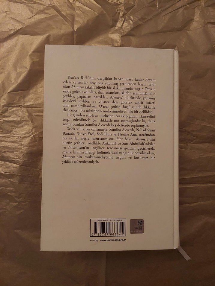 Şerhli Mesnevi-i Şerif Ken'an Rifai - Görsel 2