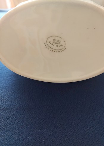 Romanya Üretimi Vintage Porselen Kapaklı Çorbalık & Sosluk - Görsel 7