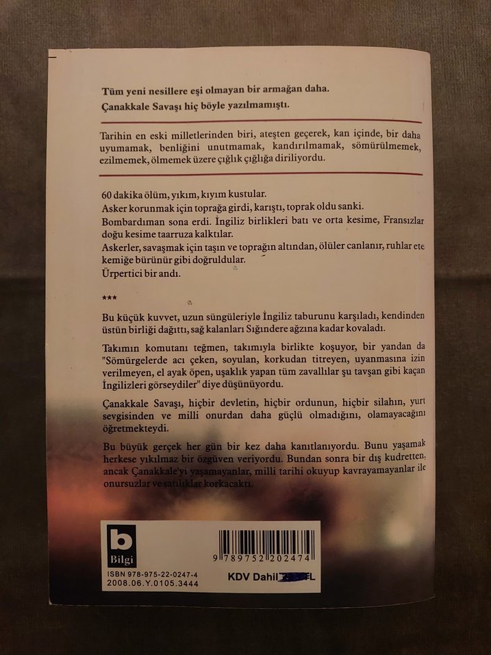 Diriliş Çanakkale 1915 Roman - Turgut Özakman - Görsel 2