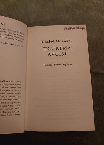 Uçurtma Avcısı - Khaled Hosseini - Görsel 3