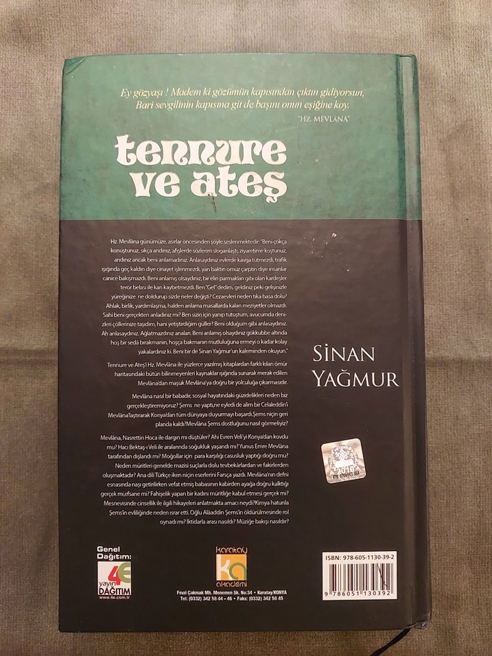 Tennure ve Ateş - Hz. Mevlâna - Görsel 2