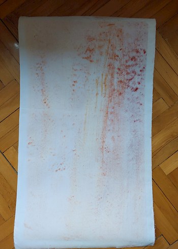 Afrika temalı elboyama 37X67 çerçevesiz - Görsel 3