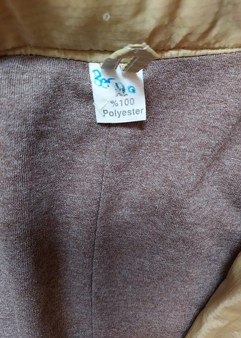 Bej geniş kesim XL-XXL kadin yağmurluk - Görsel 4