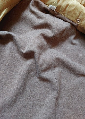 Bej geniş kesim XL-XXL kadin yağmurluk - Görsel 5