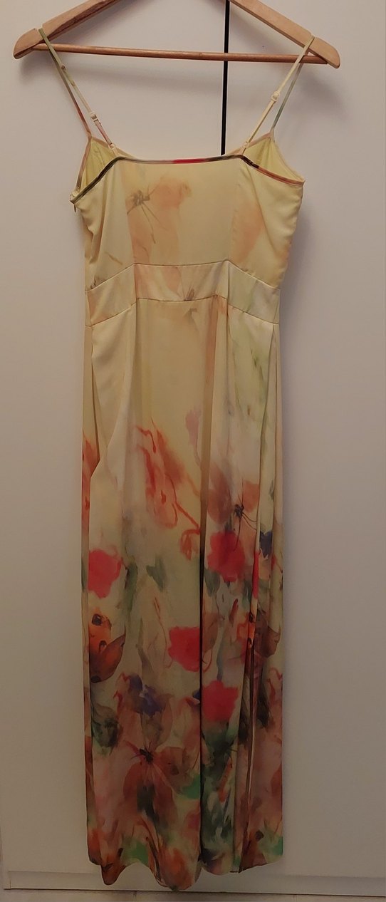 Park Bravo ince askılı uzun davet elbise - Görsel 2