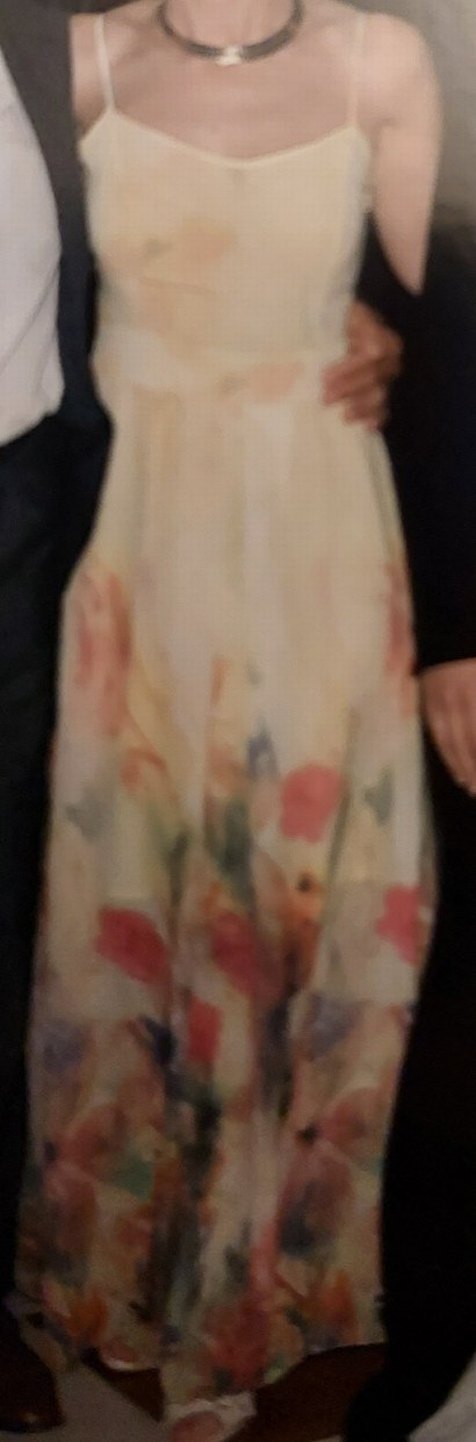 Park Bravo ince askılı uzun davet elbise - Görsel 3