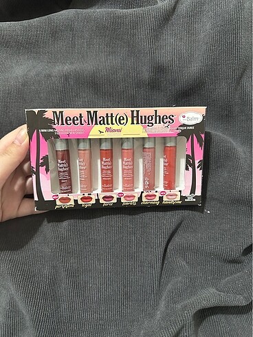 The Balm Meet Matte Hughes Ruj Seti Miami