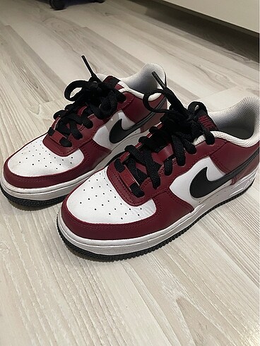 36 Beden bordo Renk Nike Air Force 1 Lv8 1 (Gs)