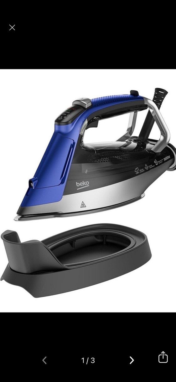 Beko Mavi Ütü ve Çay Makinesi Seti - Görsel 4