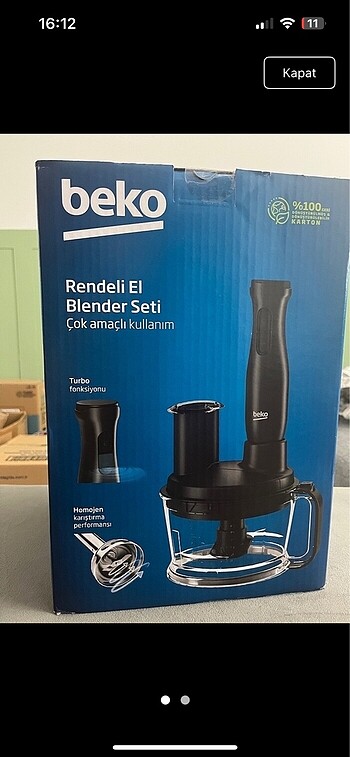 Çay ketl seti, blendr seti - Görsel 2