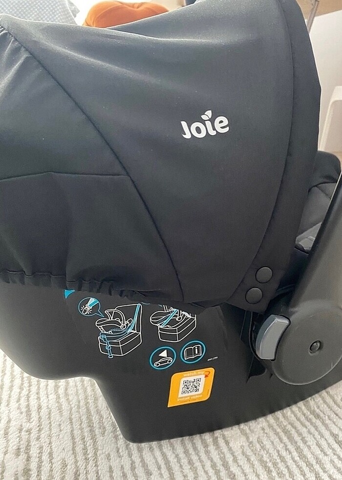 Joie juva 0-13 kg oto koltuğu black ink - Görsel 4