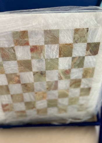 Mermer satranç takımı - Görsel 4