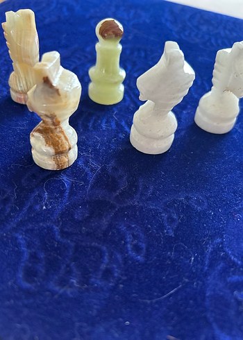 Mermer satranç takımı - Görsel 5