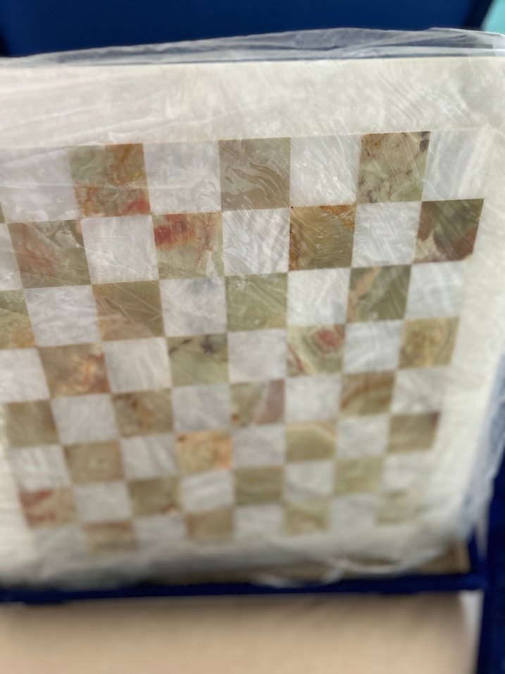 Mermer satranç takımı - Görsel 4