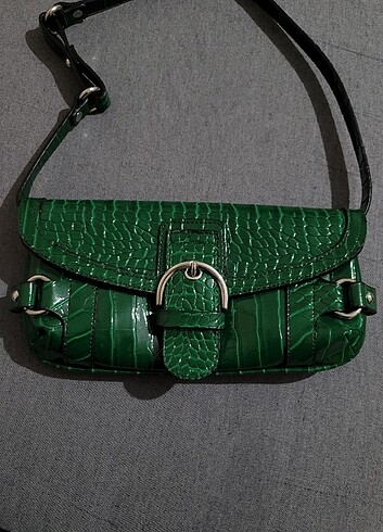 Yesil vintage çanta