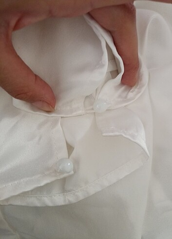 Shein beyaz midi boy elbise  - Görsel 6