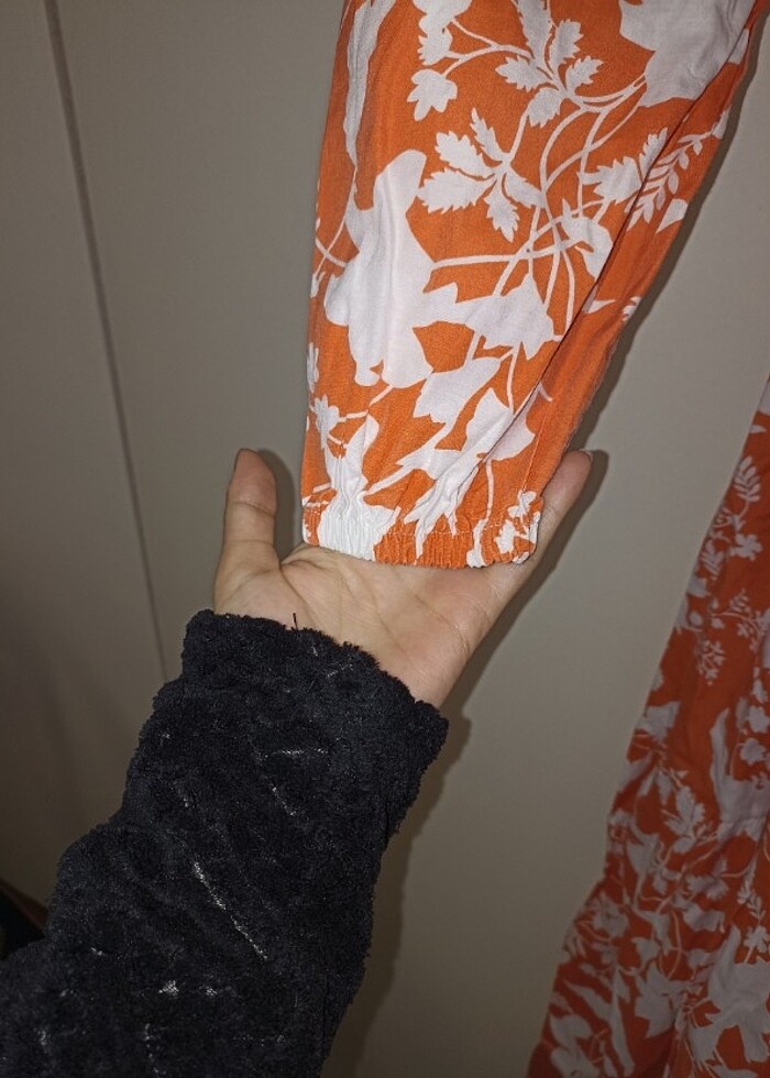 Uzun tesettür elbise  - Görsel 2